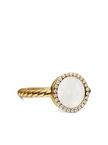 Bague Petite Elements en 18ct pavée de diamants - David Yurman - Modalova