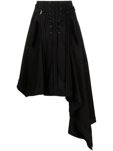 Jupe asymétrique à détail de laçage - Monse - Modalova