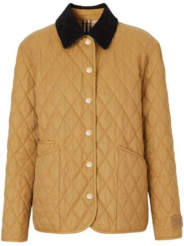 Veste à matelassage losanges - Burberry - Modalova