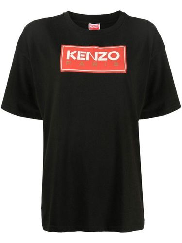 T-shirt en coton à logo imprimé - Kenzo - Modalova