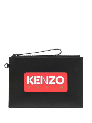 Pochette à logo imprimé - Kenzo - Modalova