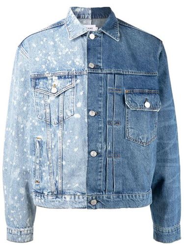 Veste en jean à design bicolore - FRAME - Modalova