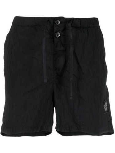 Short de bain à motif Compass - Stone Island - Modalova