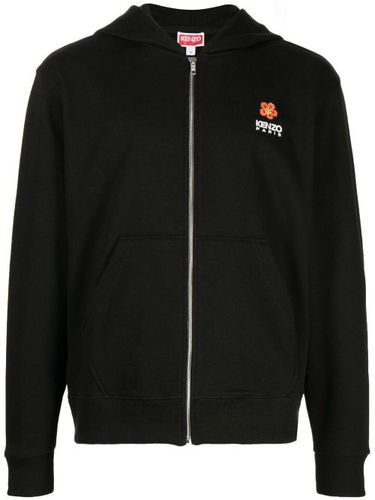 Hoodie zippé à logo brodé - Kenzo - Modalova