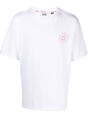 T-shirt à logo imprimé au dos - GCDS - Modalova