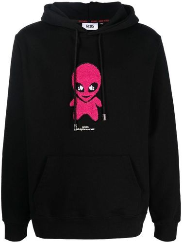 Hoodie en coton à patch alien - GCDS - Modalova