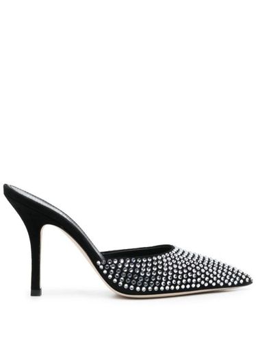 Mules Hollywood 100 mm en cuir à ornements - Paris Texas - Modalova