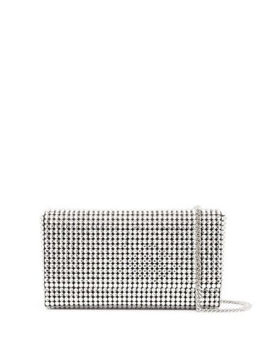 Mini pochette Paloma à ornements en cristal - Amina Muaddi - Modalova