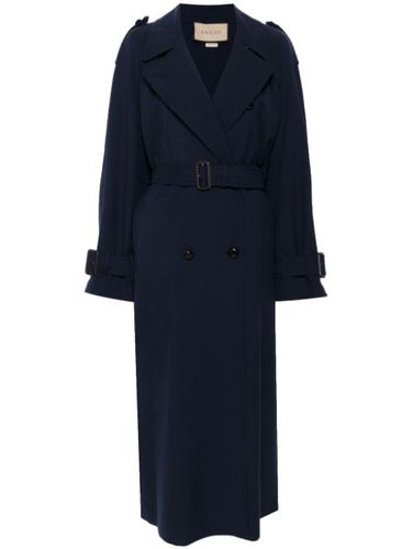 Gucci trench en laine - Bleu - Gucci - Modalova