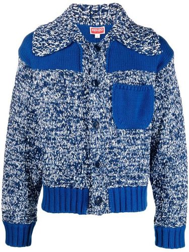 Cardigan à empiècements contrastants - Kenzo - Modalova