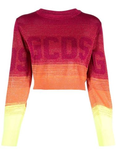 Pull crop à logo imprimé - GCDS - Modalova