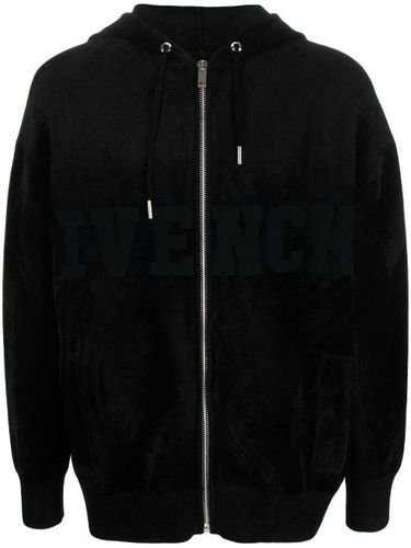 Hoodie zippé à logo imprimé - Givenchy - Modalova