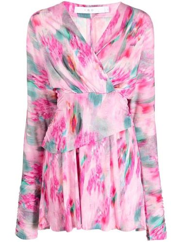 Robe courte à imprimé abstrait - IRO - Modalova