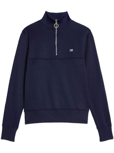 Sweat à col montant zippé - AMI Paris - Modalova