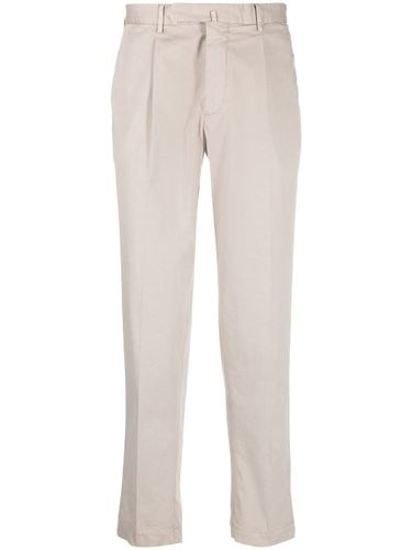 Pantalon fuselé à détails de plis - Dell'oglio - Modalova
