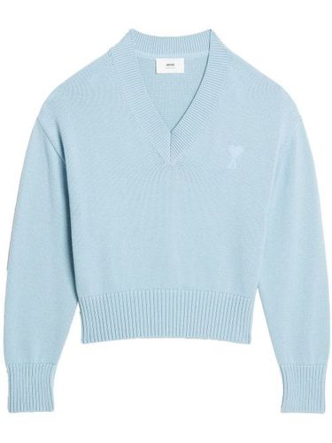 Pull Ami De Coeur à col v - AMI Paris - Modalova