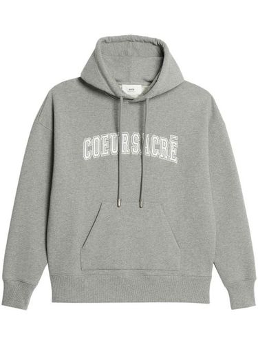 Hoodie Cœur Sacré brodé - AMI Paris - Modalova