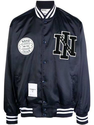 Veste bomber à logo brodé - izzue - Modalova