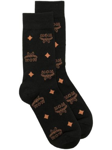 Chaussettes à logo imprimé - MCM - Modalova