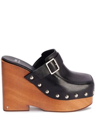 Mules plateforme à détail de clous - AMI Paris - Modalova