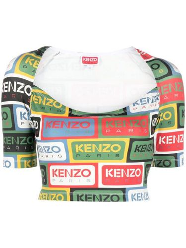 Haut crop à logo imprimé - Kenzo - Modalova