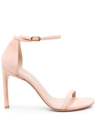 Sandales Nudistong 105 mm en daim - Stuart Weitzman - Modalova