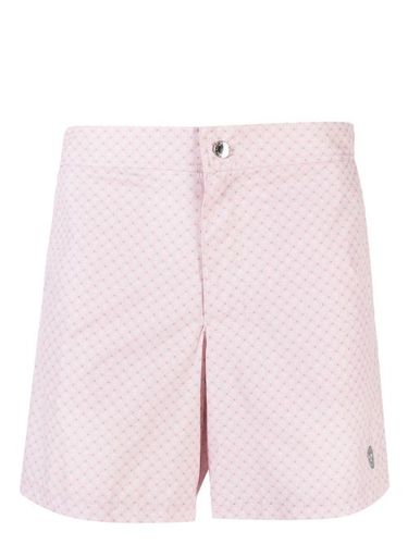 Short de bain à imprimé tête de mort - Alexander McQueen - Modalova