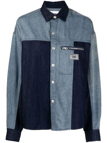 Chemise en jean à empiècements - izzue - Modalova