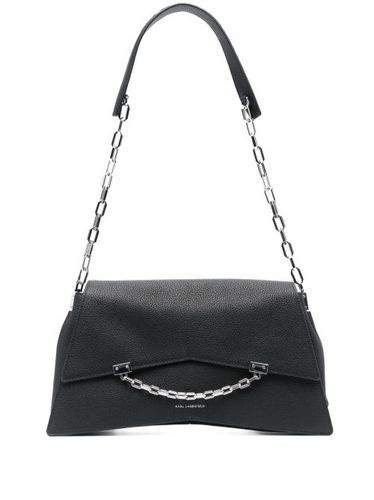 Grand sac porté épaule K/Seven en cuir - Karl Lagerfeld - Modalova