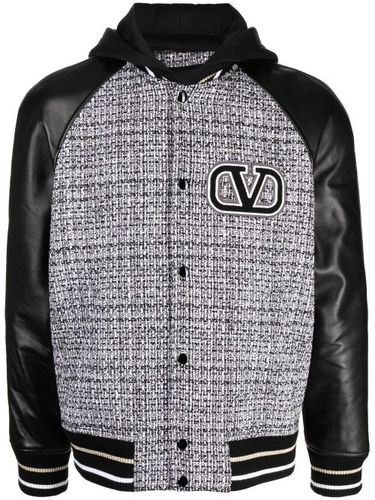 Veste bomber à patch logo - Valentino Garavani - Modalova