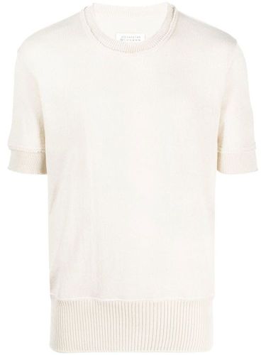 T-shirt en maille à effet usé - Maison Margiela - Modalova