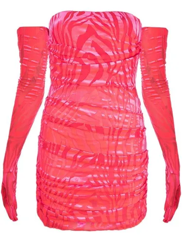Robe courte Colter à fronces - Alex Perry - Modalova