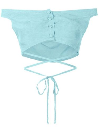 Blouse crop à épaules dénudées - Amir Slama - Modalova
