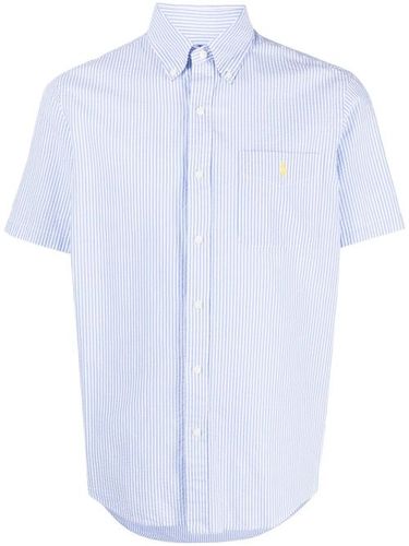 Chemise rayée à logo brodé - Polo Ralph Lauren - Modalova
