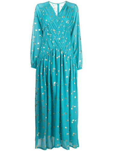 Bambah caftan à col v - Bleu - Bambah - Modalova