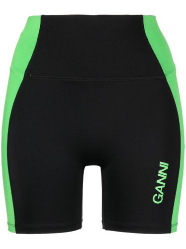 Short de cyclisme Active à taille haute - GANNI - Modalova