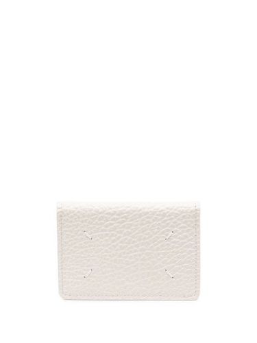 Porte-carte en cuir à détails de coutures - Maison Margiela - Modalova