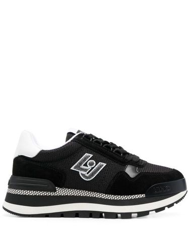 LIU JO baskets à patch logo - Noir - LIU JO - Modalova