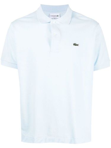 Lacoste polo à patch logo - Bleu - Lacoste - Modalova