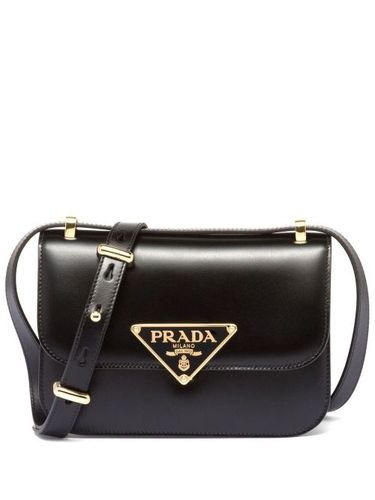 Sac porté épaule Emblème en cuir - Prada - Modalova