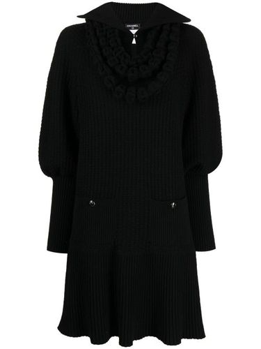 Robe en maille à manches longues - CHANEL Pre-Owned - Modalova