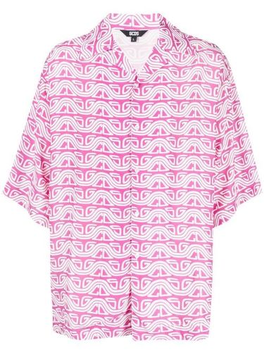 Chemise imprimée à manches courtes - GCDS - Modalova