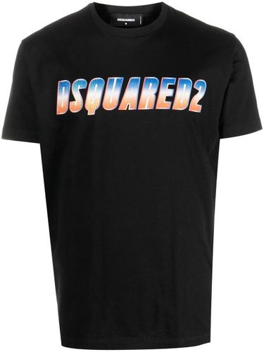 T-shirt pailleté à logo imprimé - DSQUARED2 - Modalova