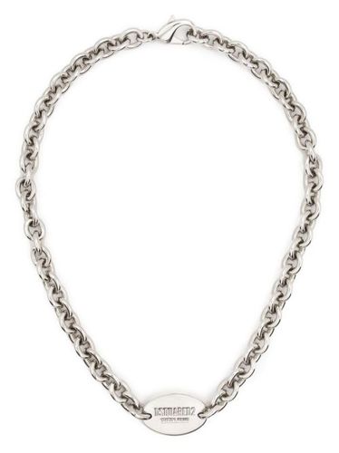 Collier à plaque logo - DSQUARED2 - Modalova