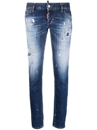 Jean skinny à effet usé - DSQUARED2 - Modalova