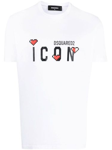 T-shirt à logo Icon imprimé - DSQUARED2 - Modalova