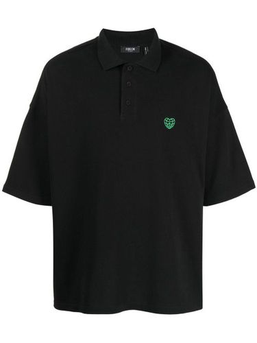 FIVE CM polo à logo brodé - Noir - FIVE CM - Modalova