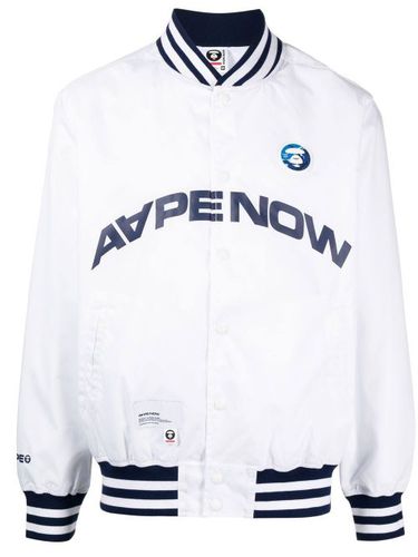 Veste bomber à détail de patch - AAPE BY *A BATHING APE® - Modalova