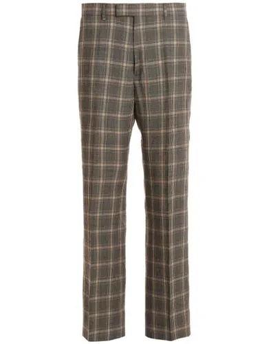 Pantalon de costume à motif Prince de Galles - Gucci - Modalova