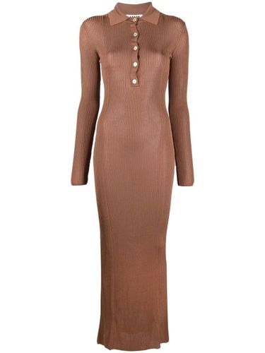 Robe-polo Glenn en maille nervurée - AERON - Modalova